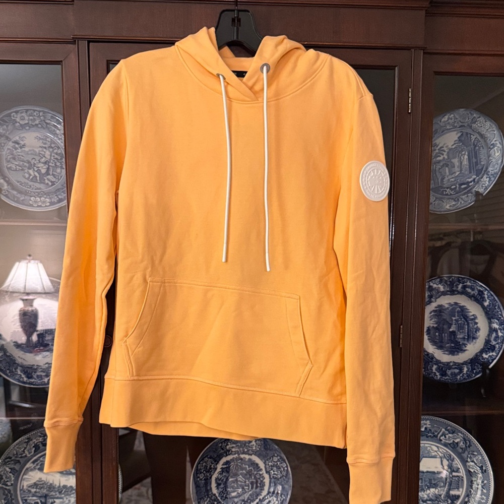 Canada Goose Men's Orange Hoodie Sweater